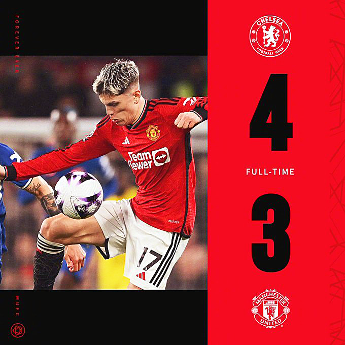 曼联逆转利物浦，哈弗茨带队取胜