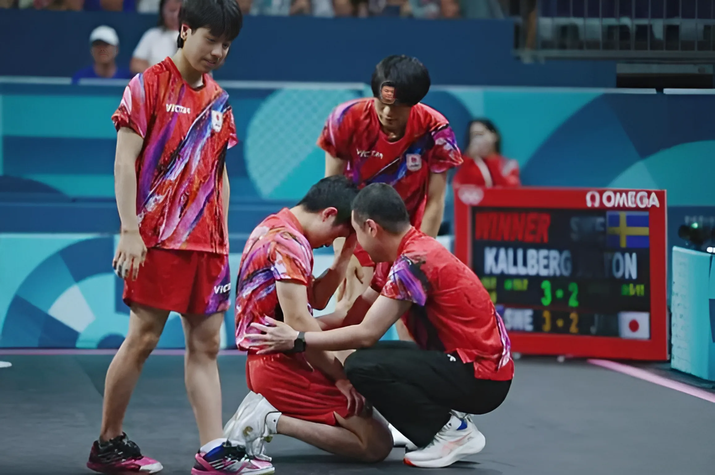 日本队翻盘韩国队，桃田贤斗带队取胜