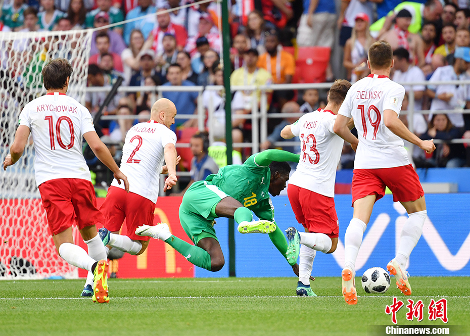 塞内加尔轻取波兰，萨内刷新纪录